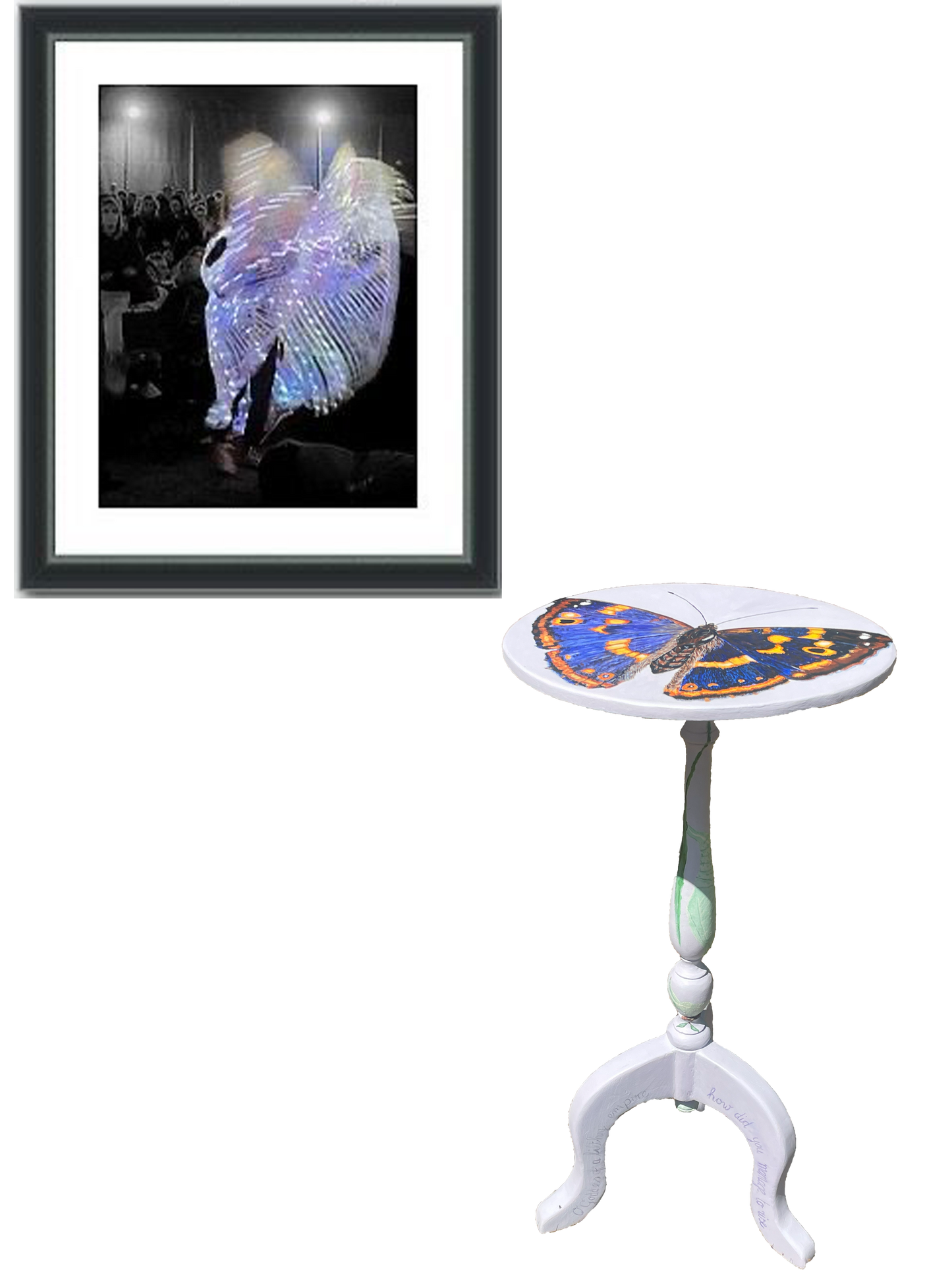 Purple Emperor Table – A Sculptural Tribute to Transformation and Beauty