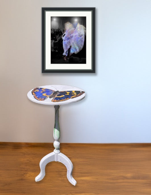 Purple Emperor Table – A Sculptural Tribute to Transformation and Beauty